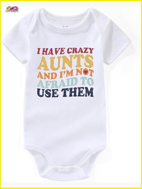 Other - Funny Graphic Baby Bodysuit Unisex Short Sleeve Snap Closure Infant Gift